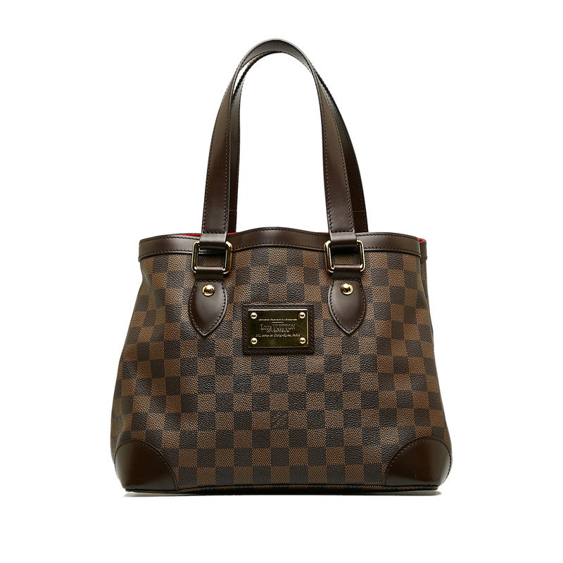 Louis Vuitton Damier Hampstead PM Tote Bag N51205 in Very Good Condition