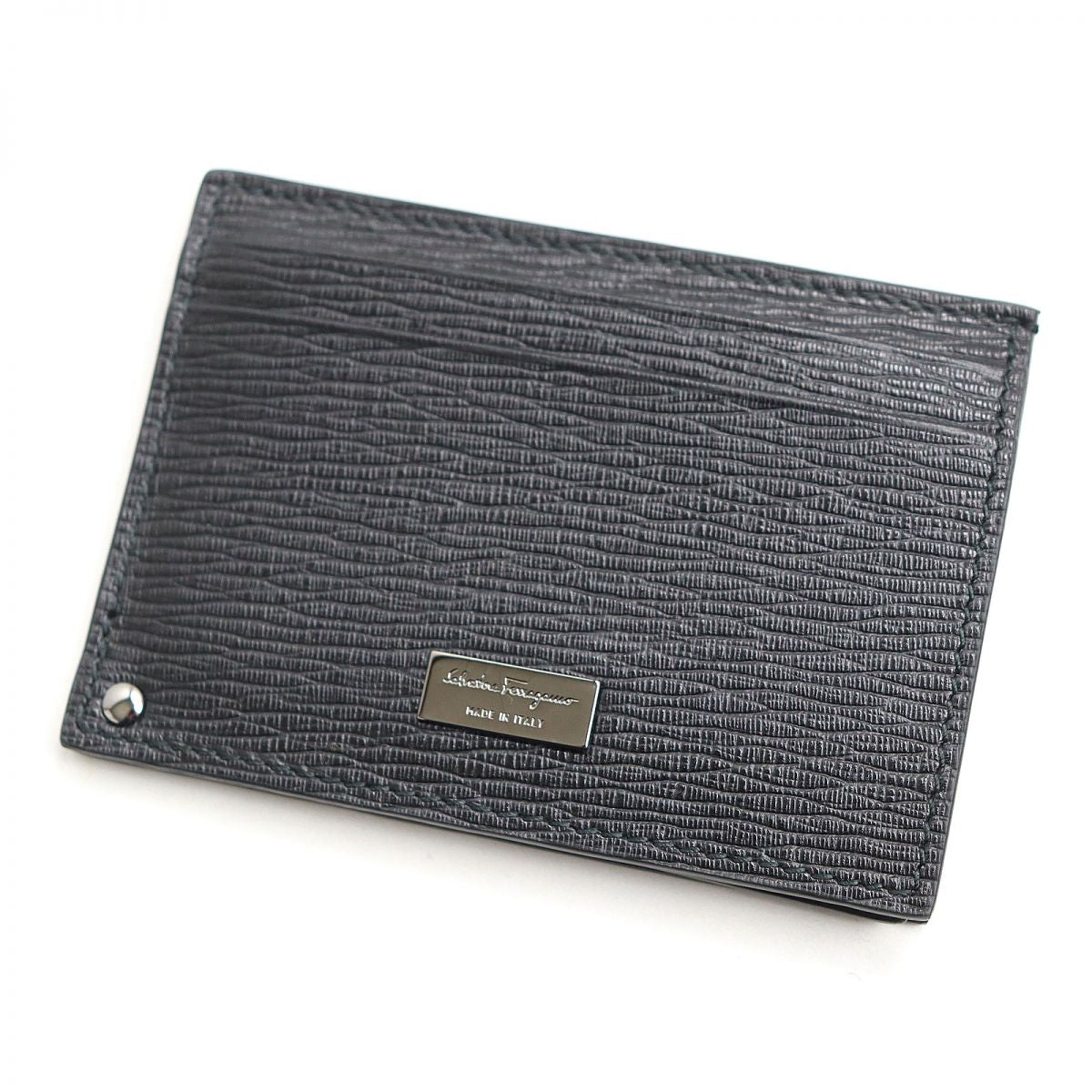 Salvatore Ferragamo Leather Slim Card Case