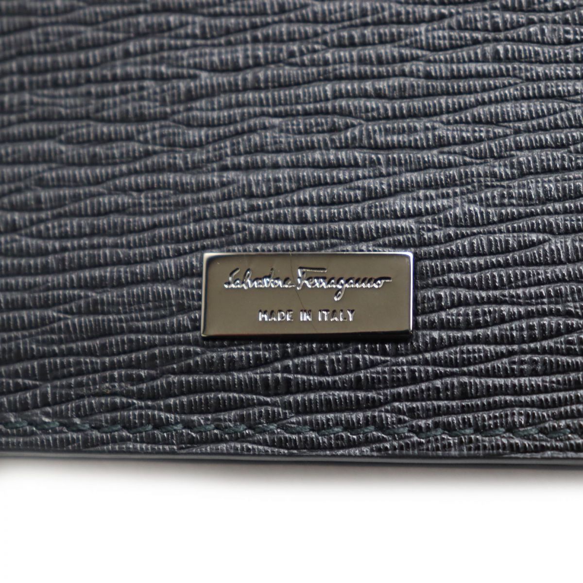 Salvatore Ferragamo Leather Slim Card Case