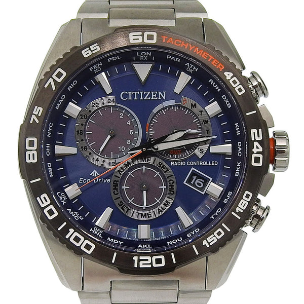 Citizen Eco-Drive Stainless Steel Chronograph