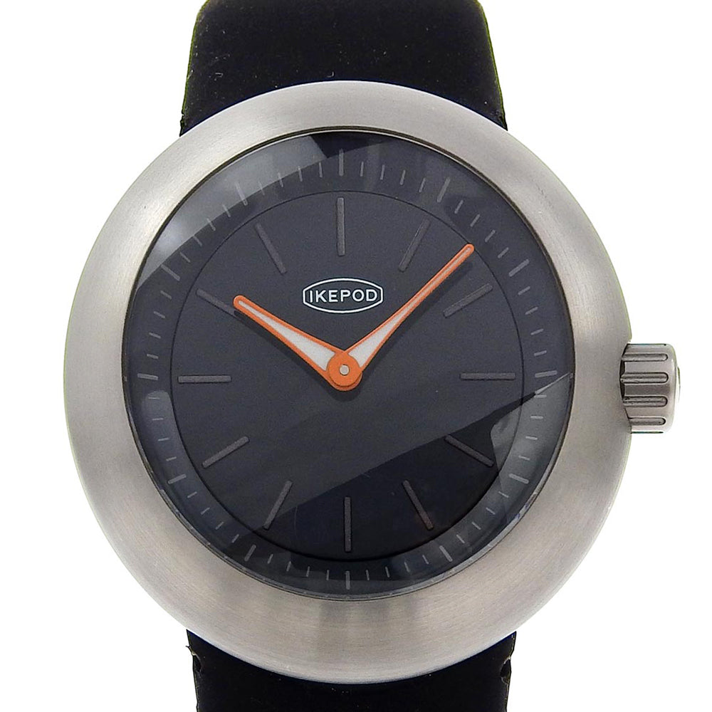 Ikepod D014 Stainless Steel Rubber Quartz Watch