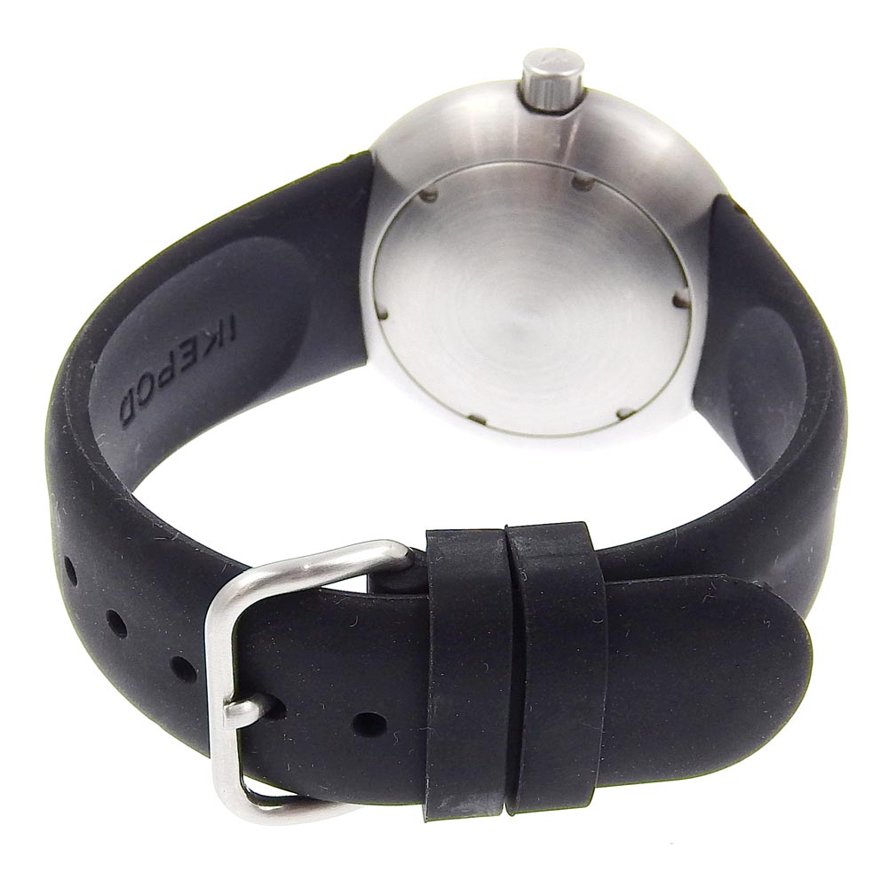 Ikepod D014 Stainless Steel Rubber Quartz Watch