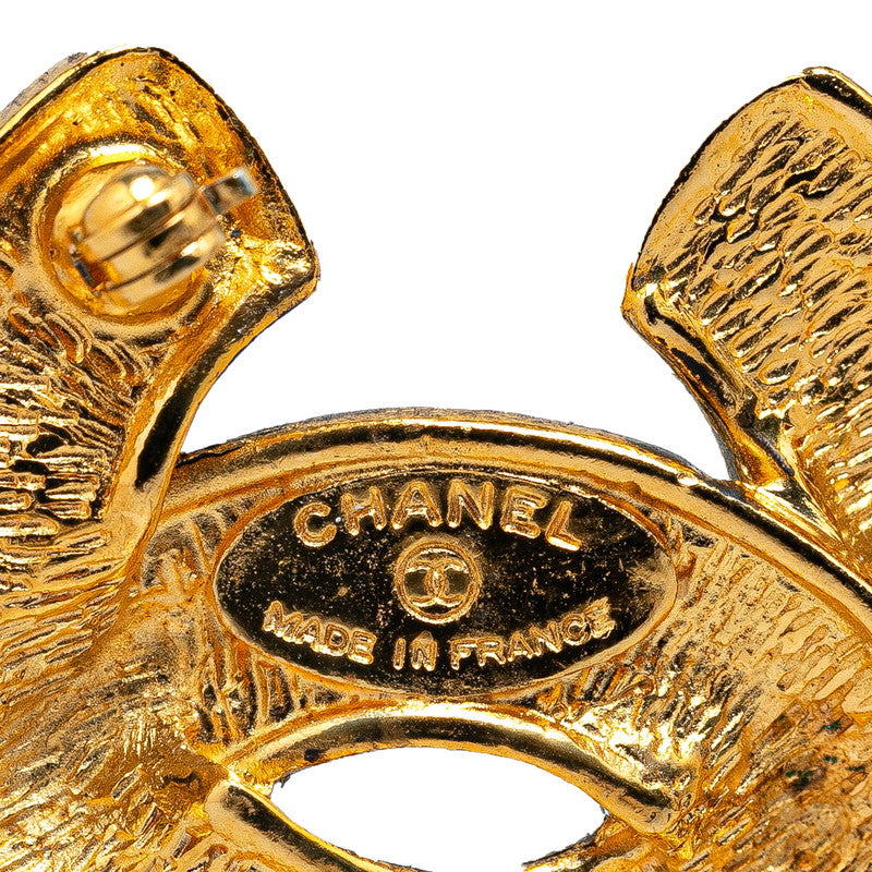 Chanel Coco Mark Gold Brooch