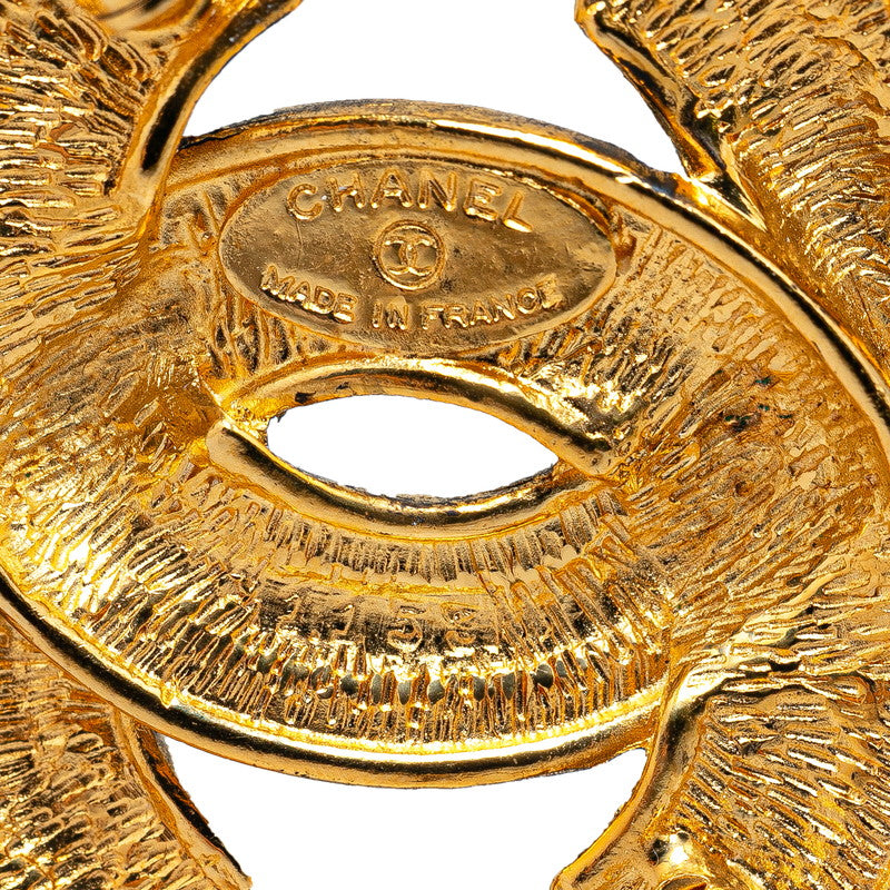 Chanel Coco Mark Gold Brooch