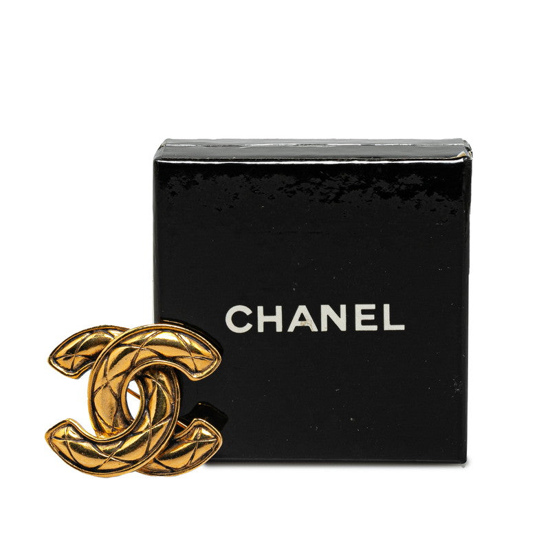 Chanel Coco Mark Gold Brooch