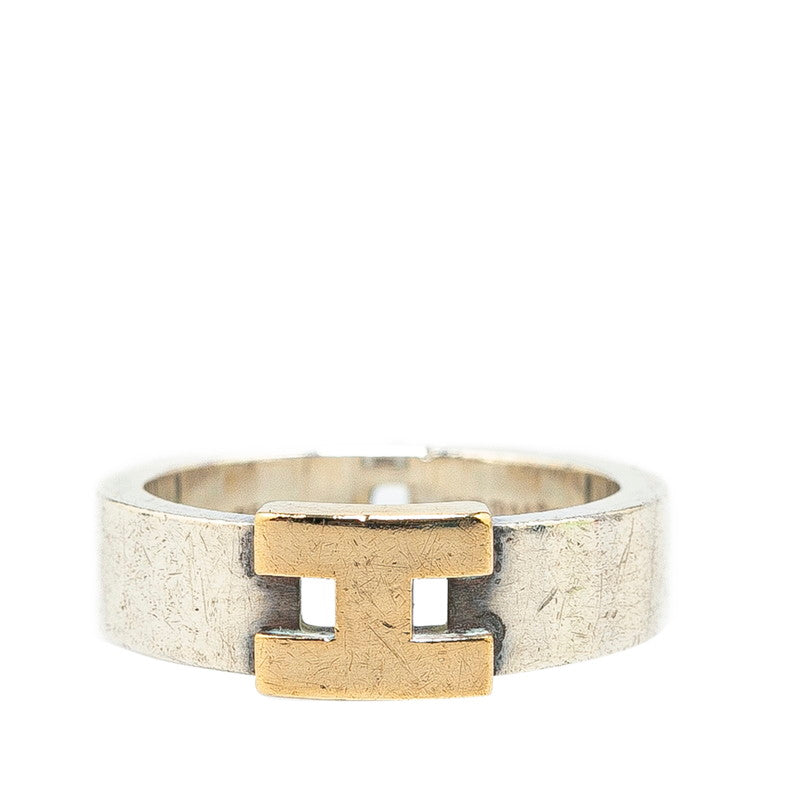 Hermes Silver Gold Heracles Ring