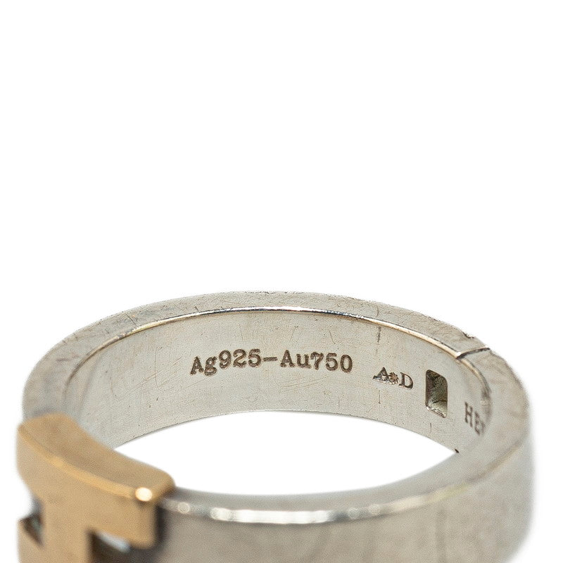 Hermes Silver Gold Heracles Ring