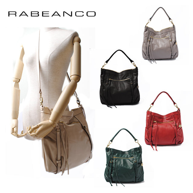 RABEANCO Soft Leather 2WAY Editors Bag 183971 in Pristine Condition