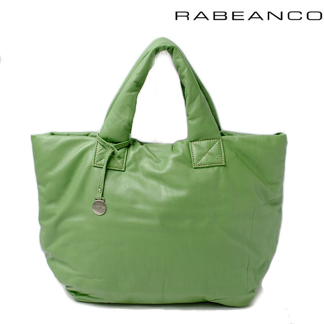 RABEANCO Soft Leather Tote Bag KIWI in Pristine Condition