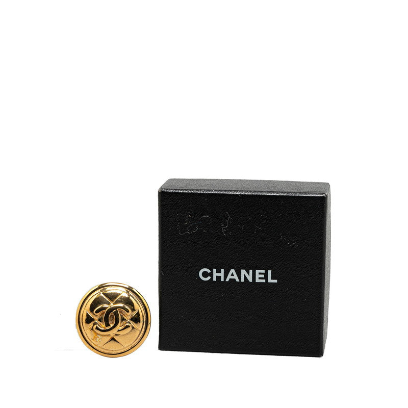 Chanel Coco Mark Gold Brooch