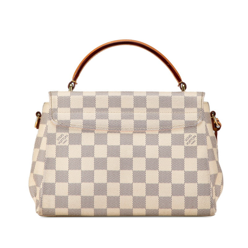 Louis Vuitton Damier Azur Croisette Handbag N41581 in Very Good Condition