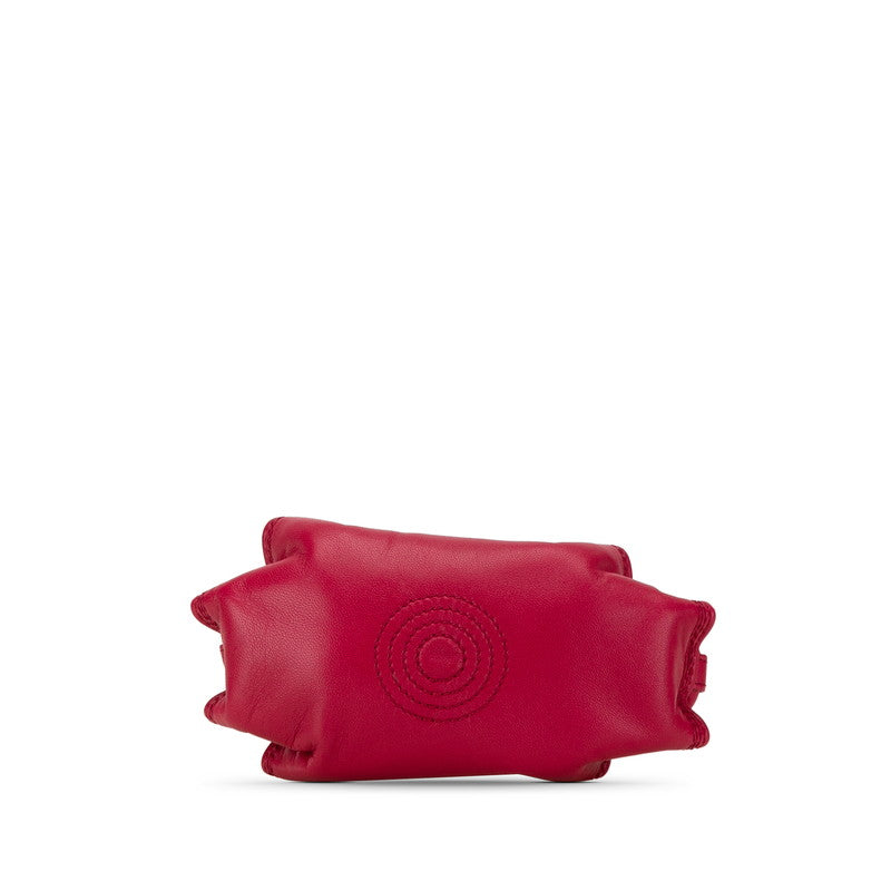 Loewe Anagram Nappa Aire Coin Case Pink