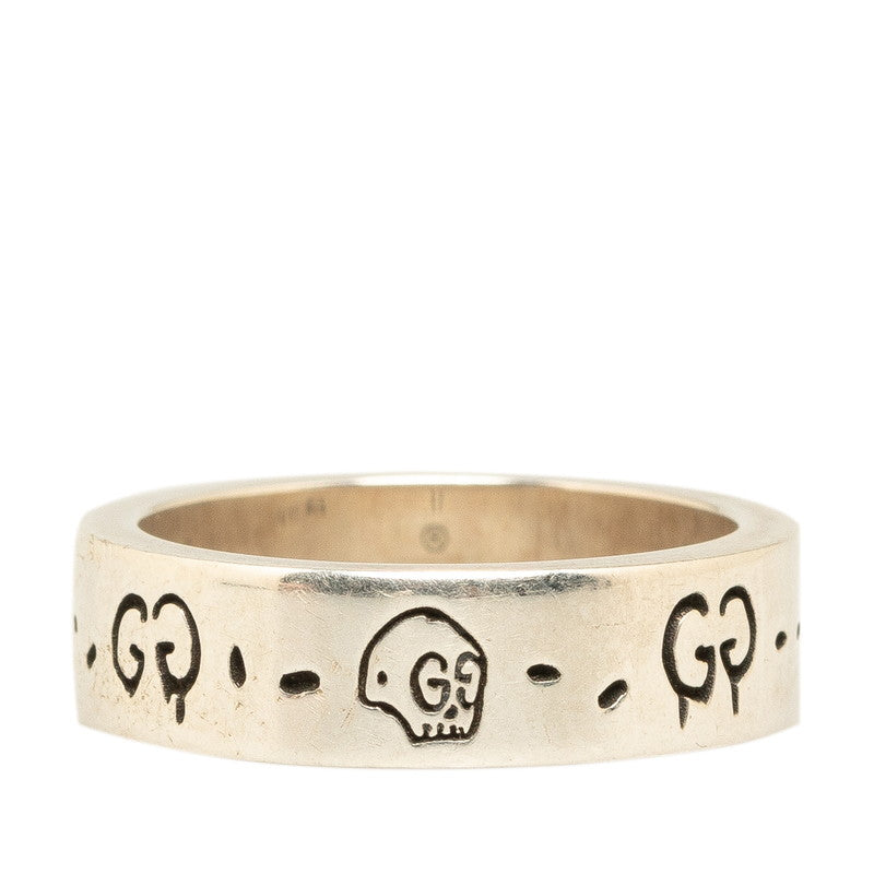 Gucci GG Ghost Silver Ring SV925 in Very Good Condition