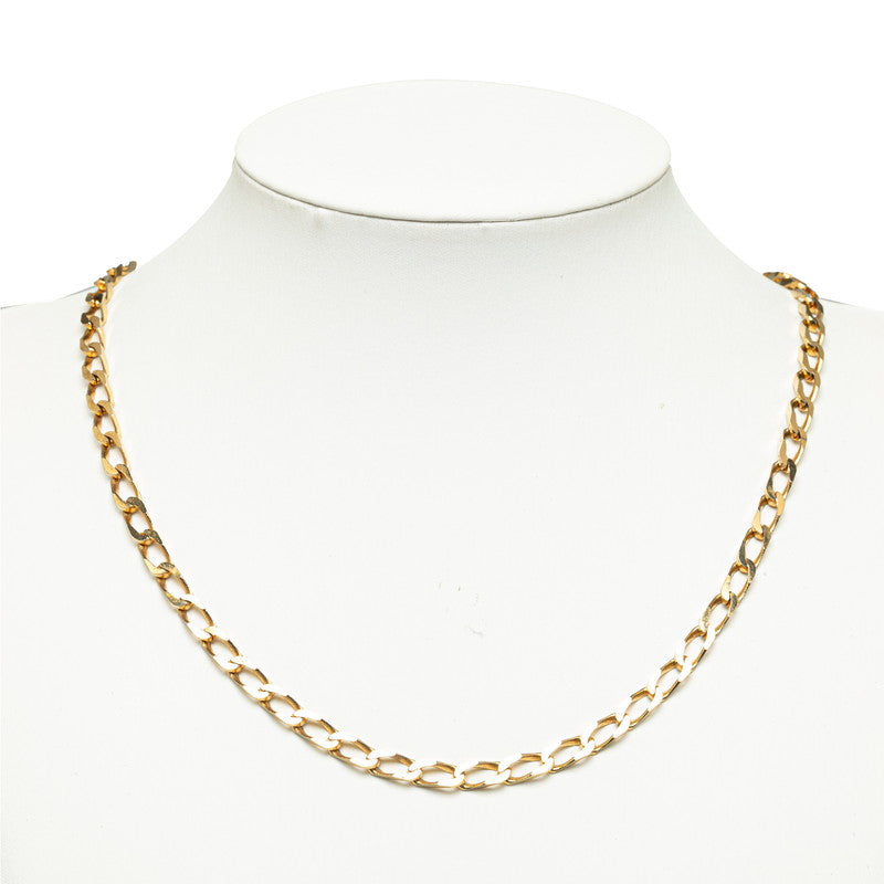 Dior Gold Plated Chain Necklace 82cm in Very Good Condition