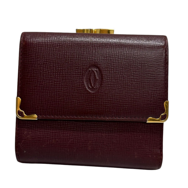 Cartier Must Line Leather Wallet
