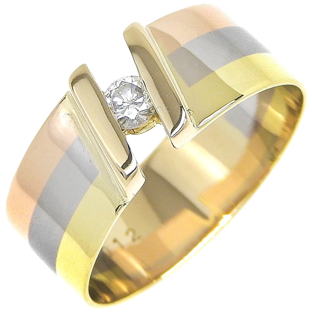 K18 Gold Diamond Ring 14