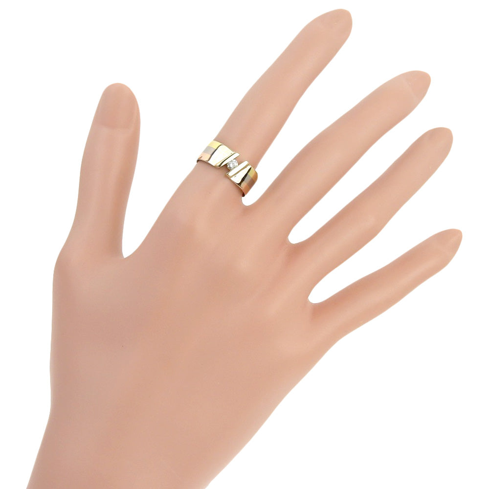 K18 Gold Diamond Ring 14