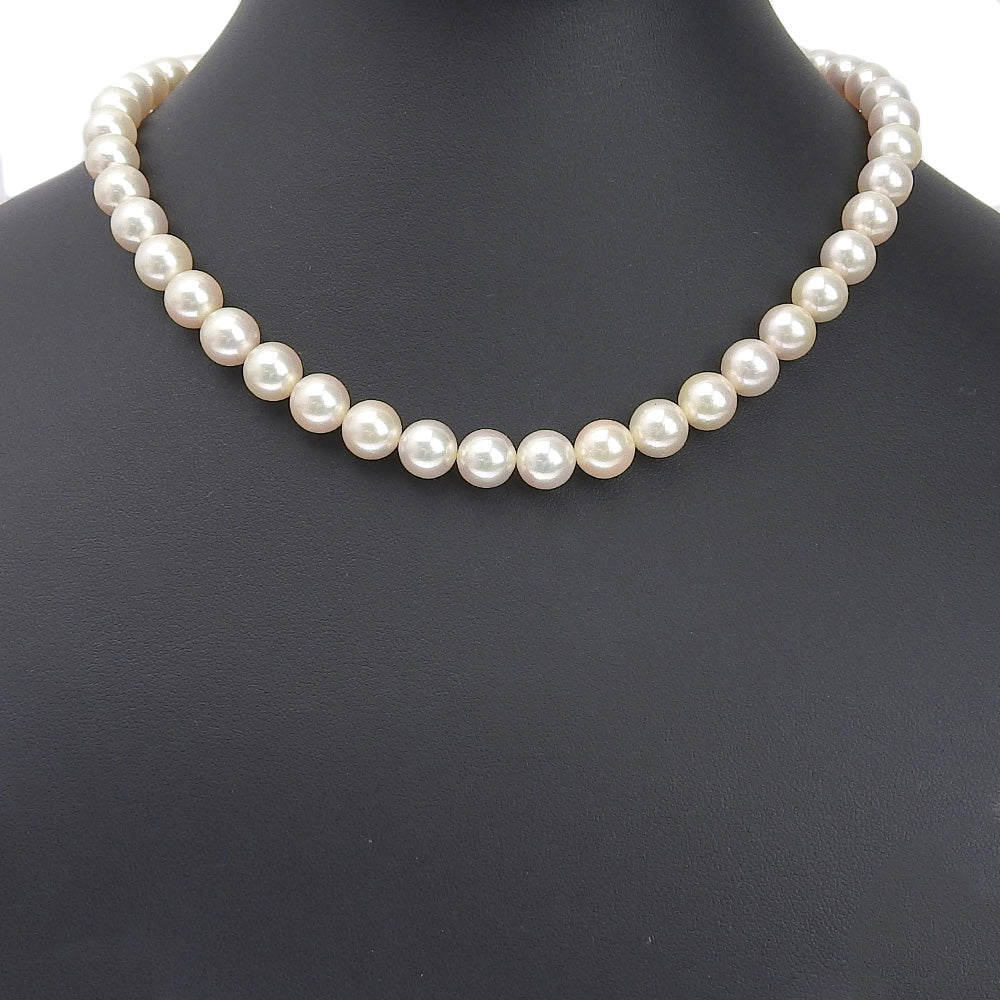 Pearl Necklace 9.0-8.5mm K14 Yellow Gold