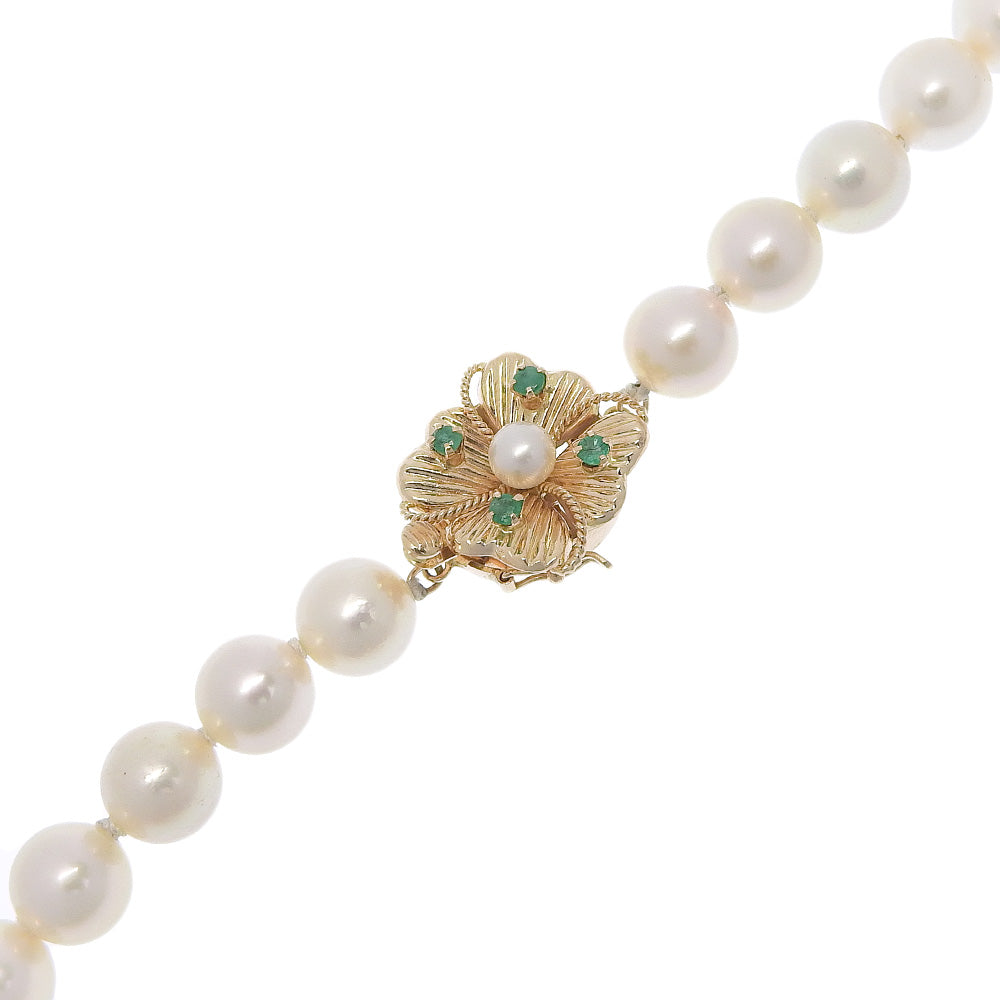 Pearl Necklace 9.0-8.5mm K14 Yellow Gold