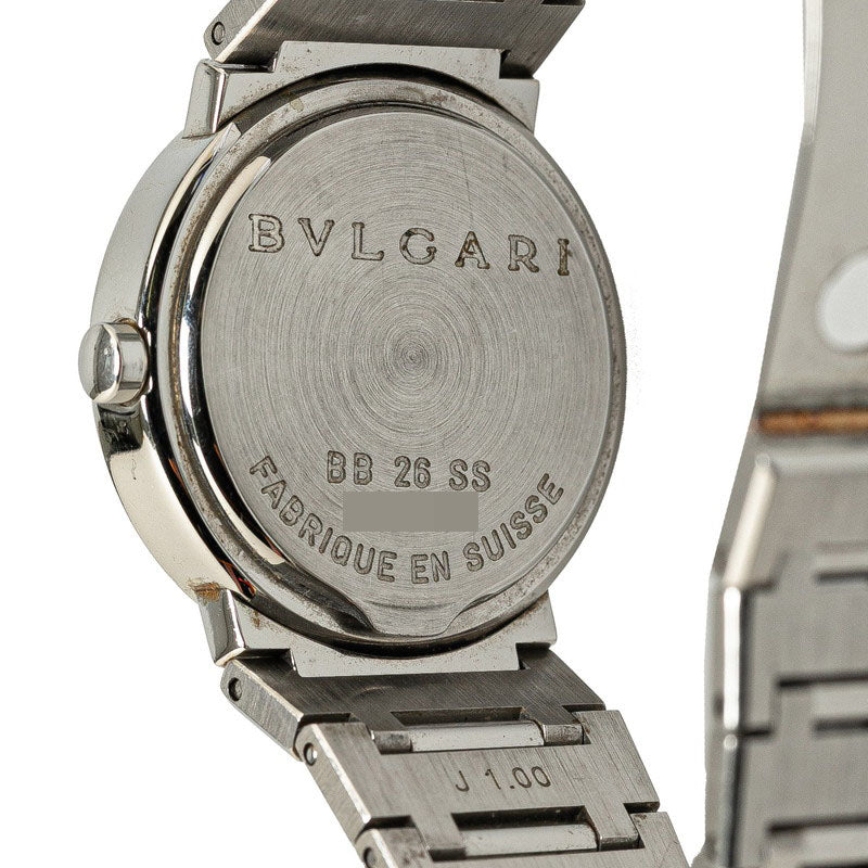 Bvlgari BB26SS Quartz Stainless Steel Ladies Watch