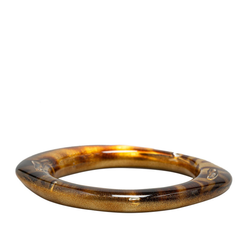 Salvatore Ferragamo Leopard Plastic Bangle