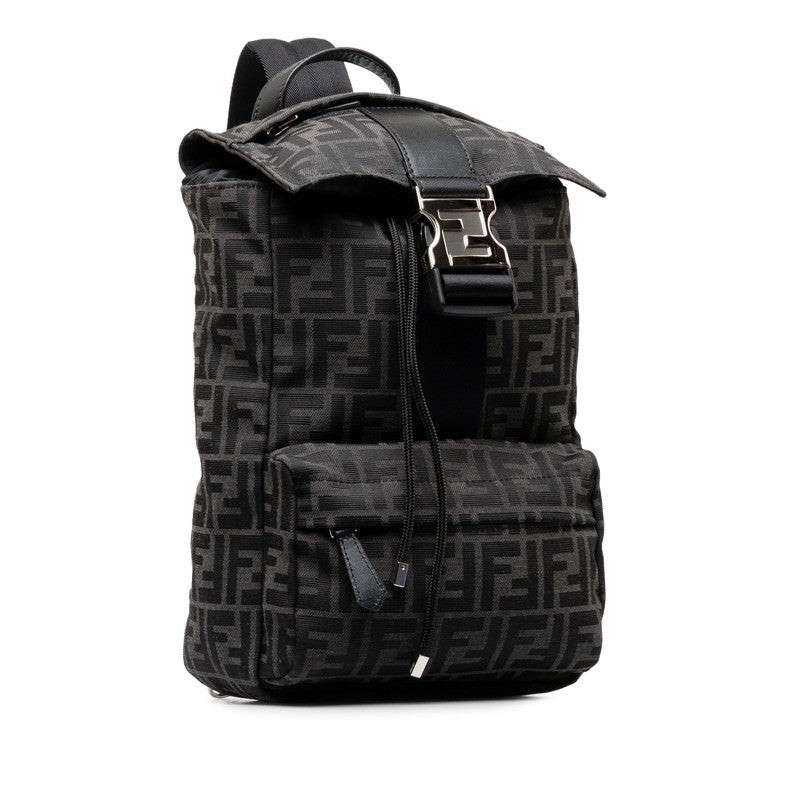 Fendi Canvas Leather Body Bag Backpack