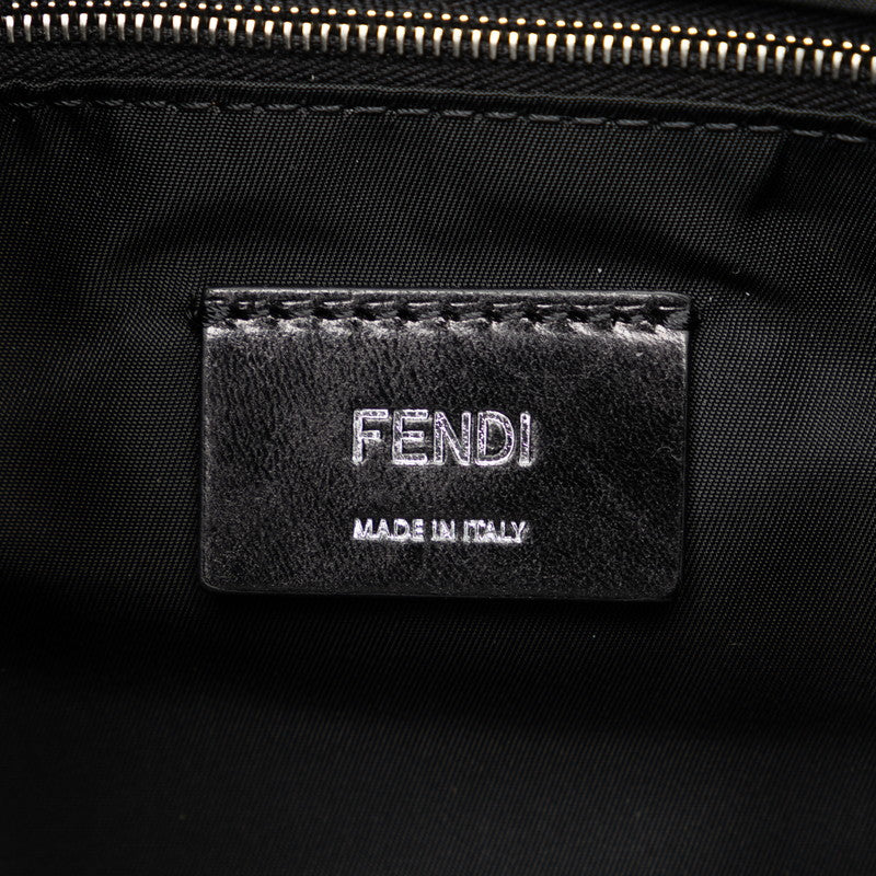 Fendi Canvas Leather Fendiness S Body Bag Backpack 7VZ067 AG0M in Great Condition