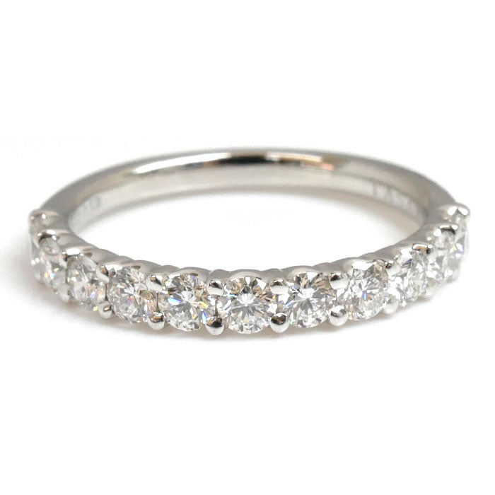 TASAKI Pt950 Platinum Diamond Half Eternity Ring