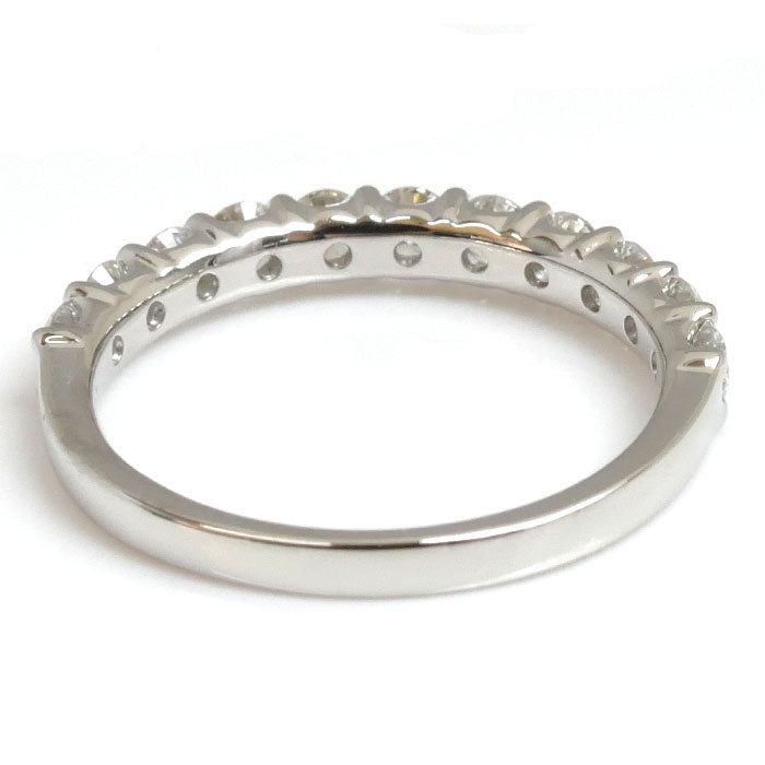 TASAKI Pt950 Platinum Diamond Half Eternity Ring