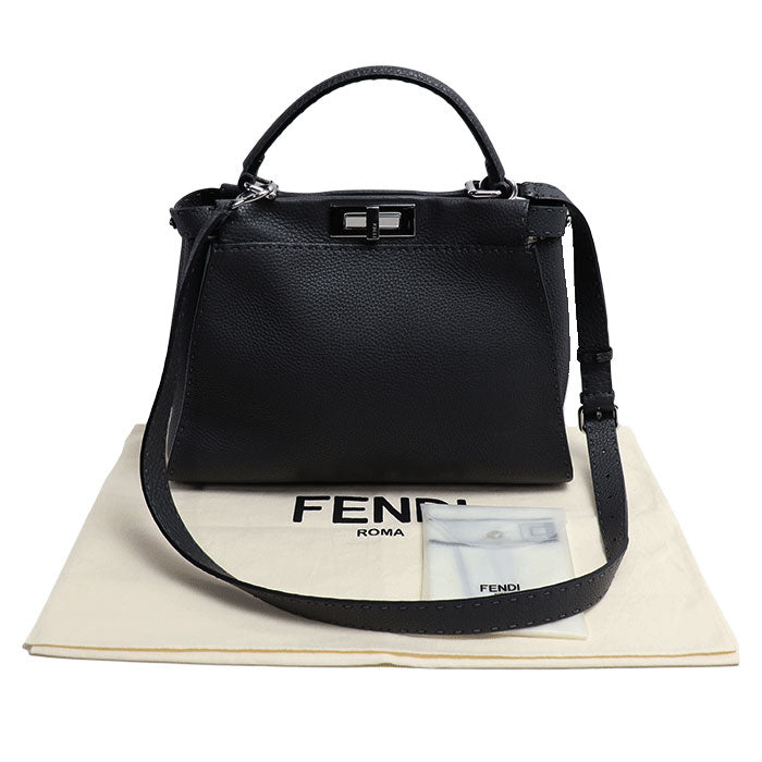 Fendi Selleria Peekaboo 2Way Shoulder Bag