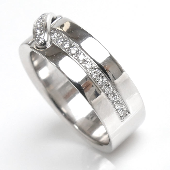 Chaumet White Gold Diamond Ring 10.5