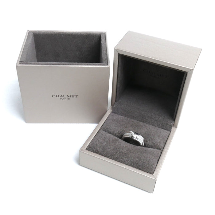 Chaumet White Gold Diamond Ring 10.5