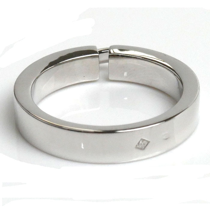 Chaumet K18WG White Gold Evidence Ring