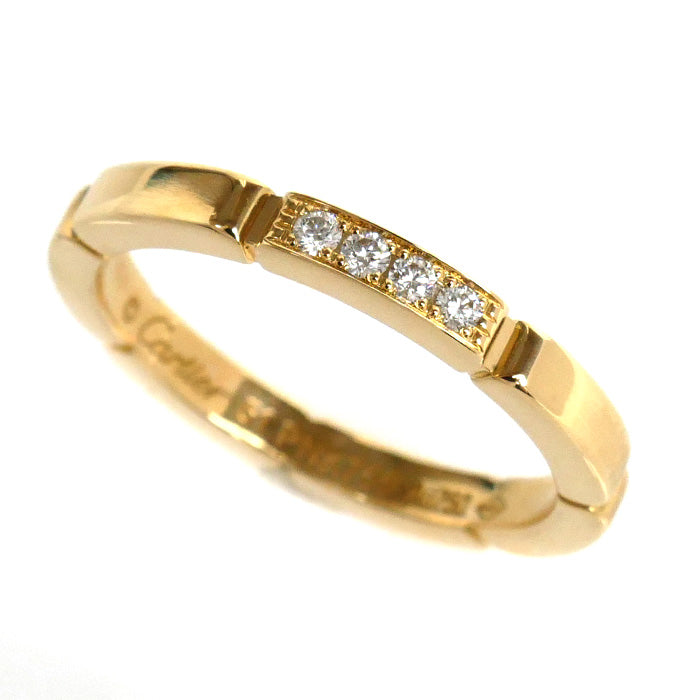 Cartier Yellow Gold Diamond Ring B4080351