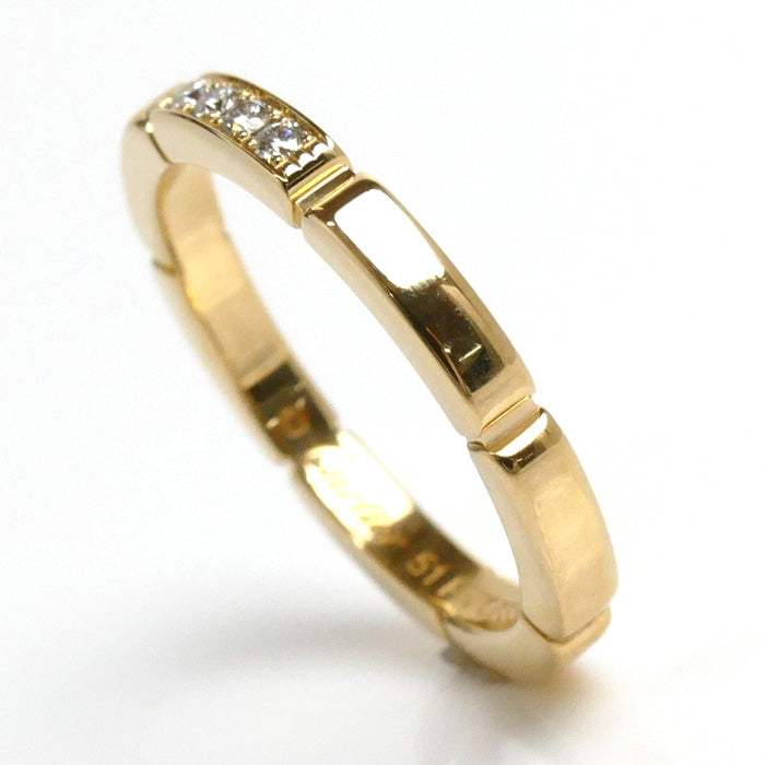 Cartier Yellow Gold Diamond Ring B4080351