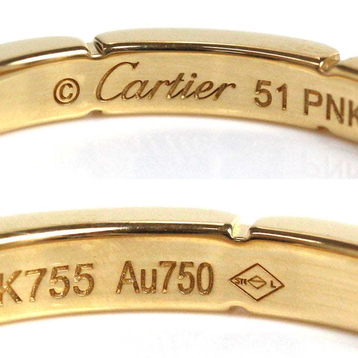 Cartier Yellow Gold Diamond Ring B4080351