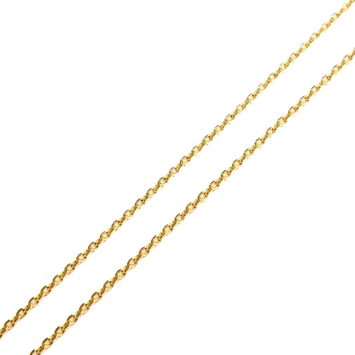 K18YG Yellow Gold Diamond Necklace 2ZN2177