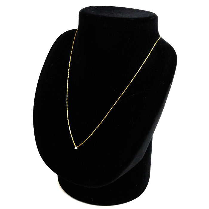 Vendome Aoyama K18YG Gold Diamond Necklace