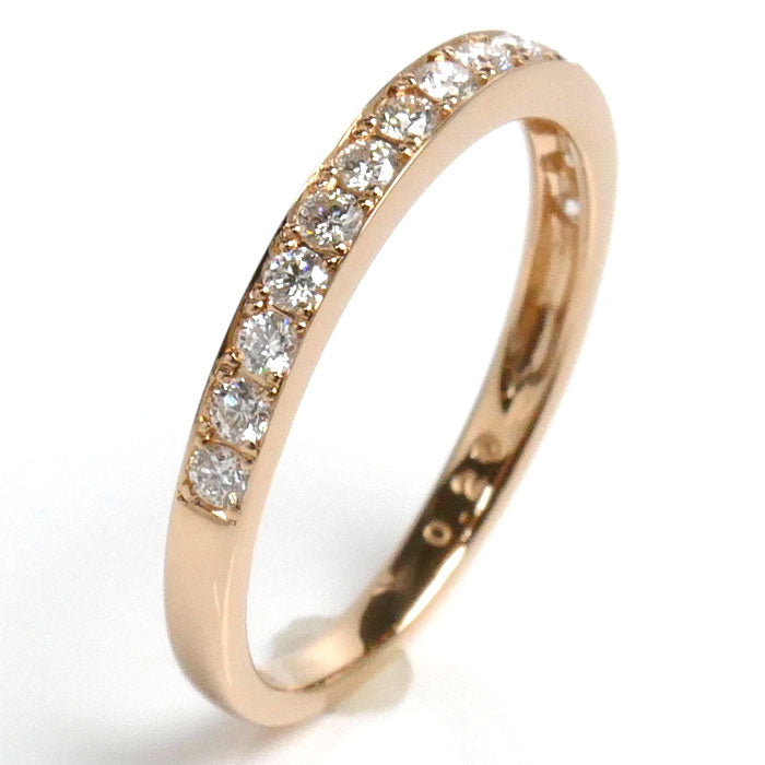 Vendome Aoyama K18PG Pink Gold Diamond Ring