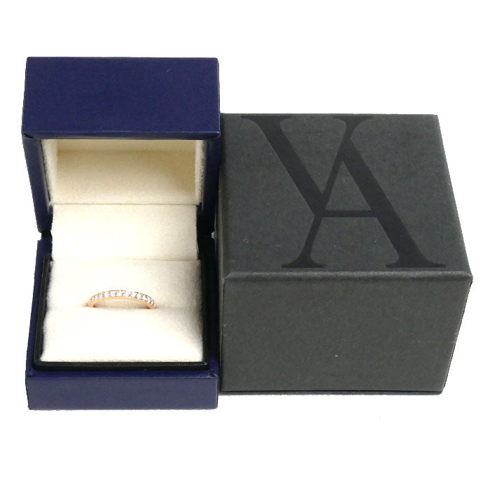 Vendome Aoyama K18PG Pink Gold Diamond Ring