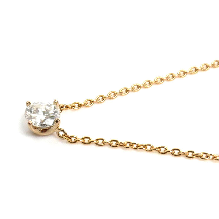 Vendome Aoyama K18PG Pink Gold Diamond Necklace