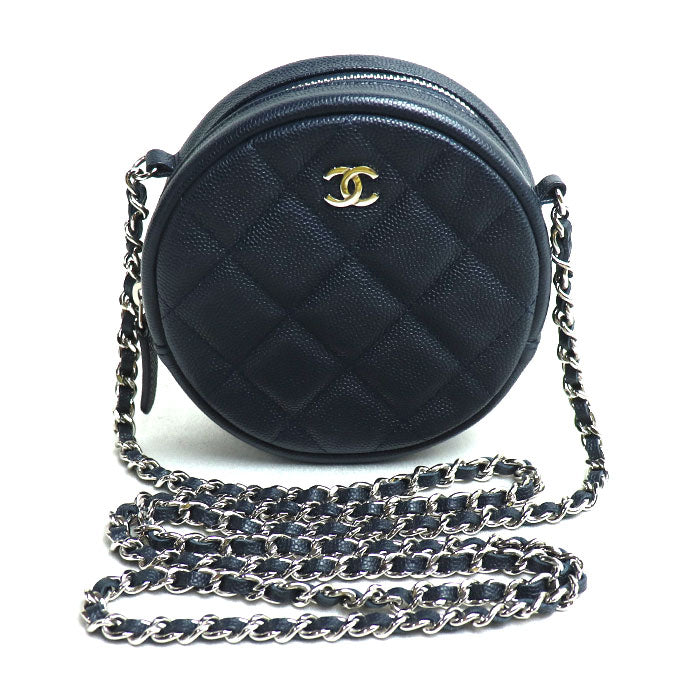 Chanel Matelasse Round Chain Shoulder Bag