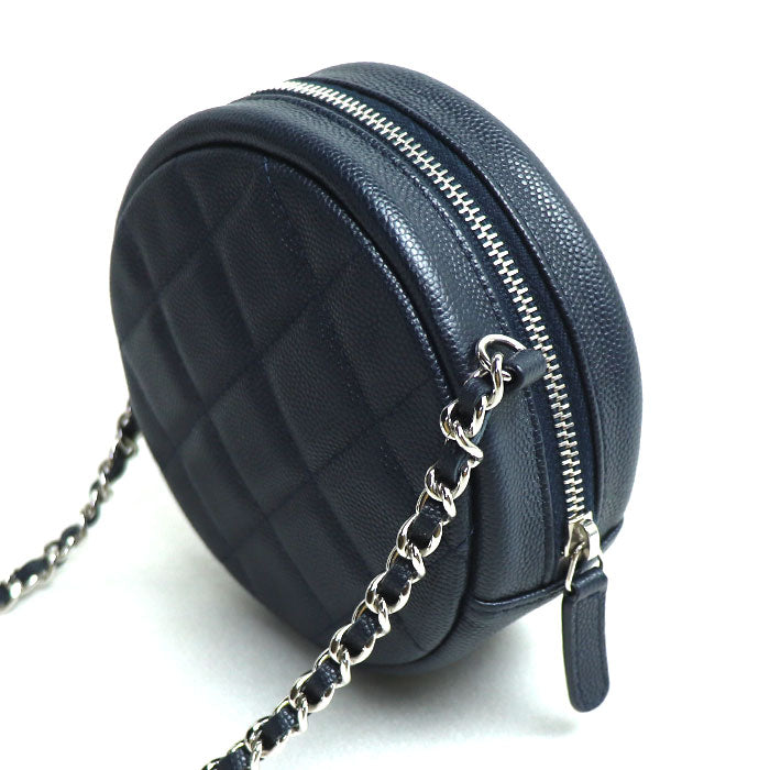 Chanel Matelasse Round Chain Shoulder Bag