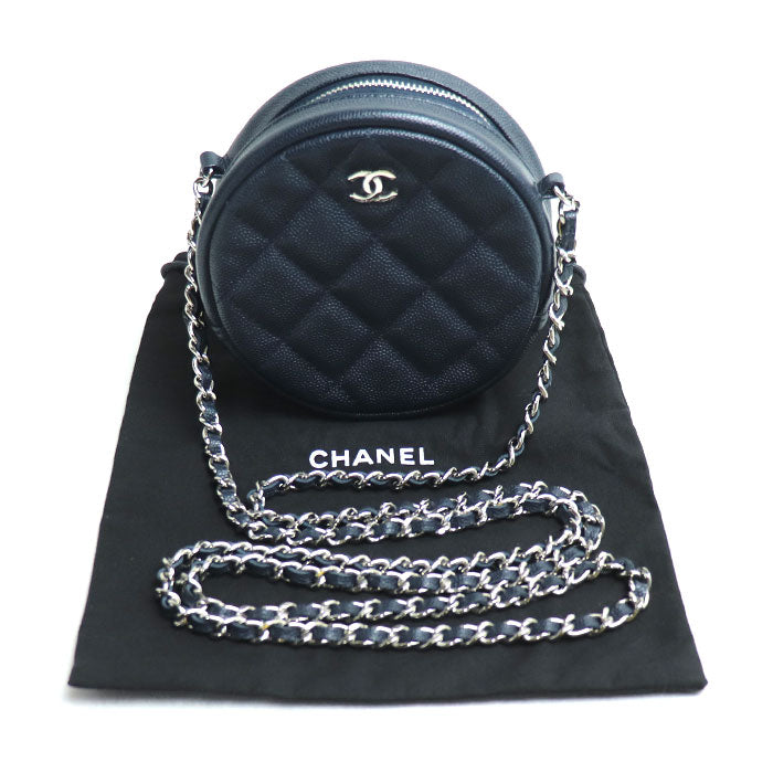 Chanel Matelasse Round Chain Shoulder Bag