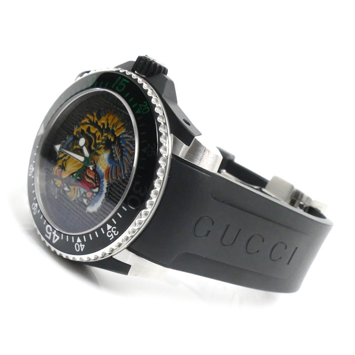 Gucci Dive Tiger Quartz Watch YA136318