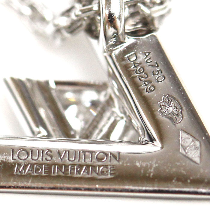 Louis Vuitton White Gold Diamond Necklace