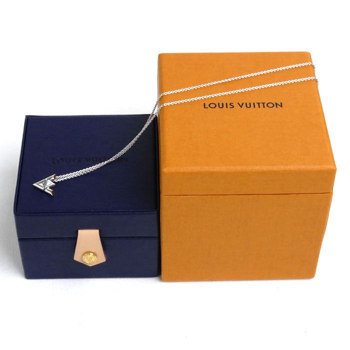 Louis Vuitton White Gold Diamond Necklace