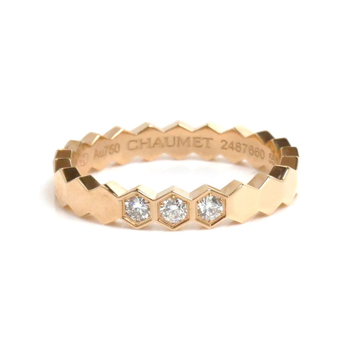 Chaumet Pink Gold Diamond Ring Be My Love