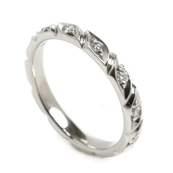 Chaumet Pt950 Platinum 8P Diamond Ring