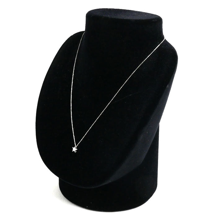 K18WG White Gold Diamond Necklace